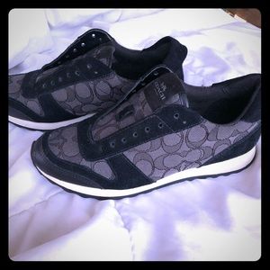 Coach sneakers. Worn twice. Size 6.5